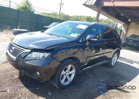 2011 Lexus Rx из США, поврежденный, VIN 2T2BK1BA9BC092499